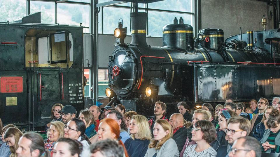 Location mit besonderem Ambiente - Remise des Wälderbähnle