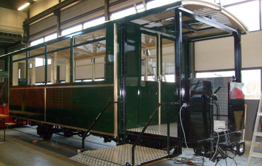 Unser neuer Waggon