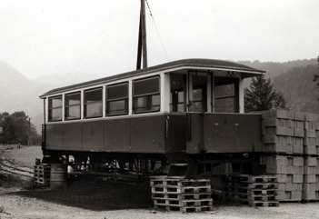 Waggon der Stubaitalbahn