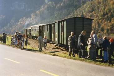 Hier konnte der Zug nicht mehr weiter.......