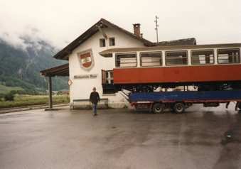 Waggon der Stubaitalbahn