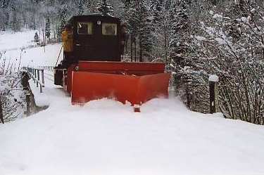 Der neue Schneepflug