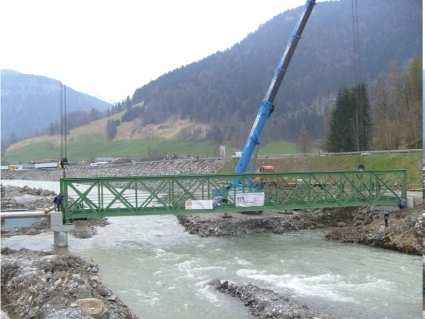 Sanierte Bregenzerachbrücke